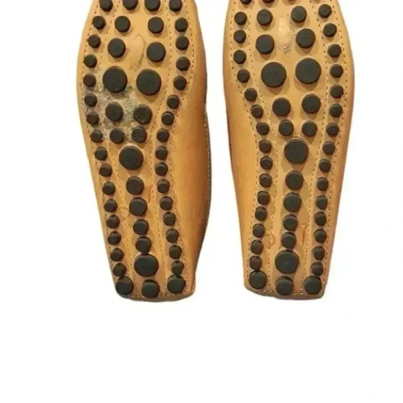 MERCANTI FIORENTINI Tan Leather Driving Bit Loafers Sz. 6B - Picture 6 of 6